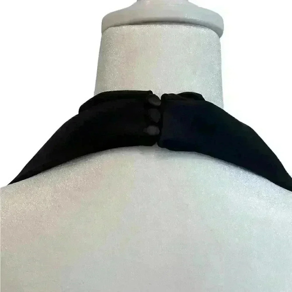 MNG MANGO NWT Flowy Wrap Blouse Open Back | Button Back Of Neck | Size Large - Picture 7 of 13